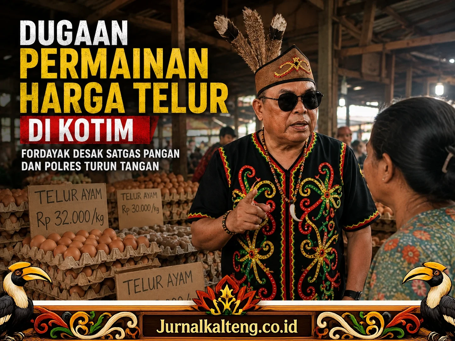 Harga Telur Kotim