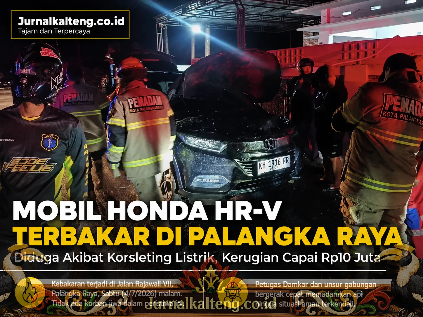 HR-V_Terbakar_Palangka_Raya