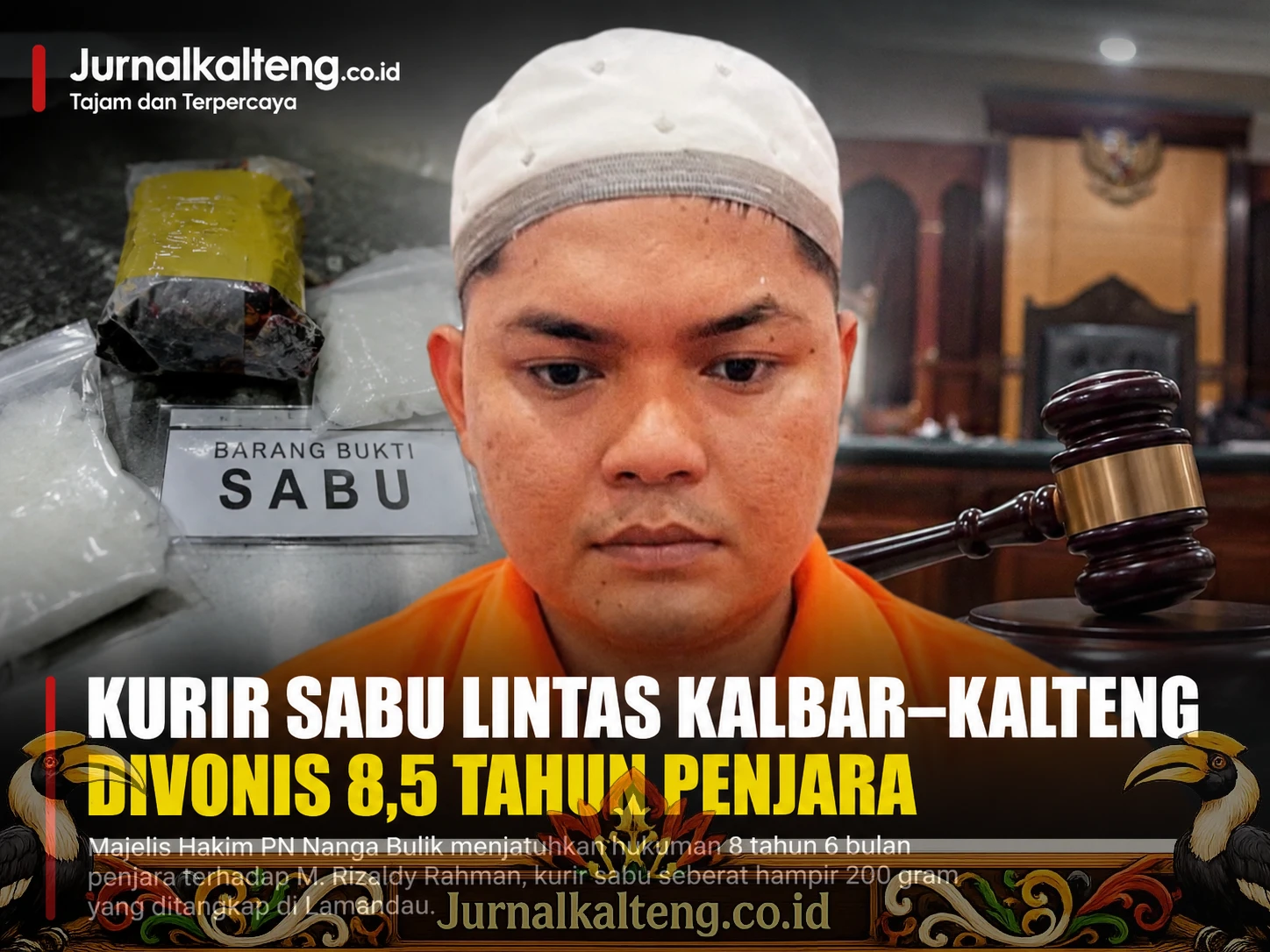 Kurir_Sabu_Lintas_Kalbar_Kalteng