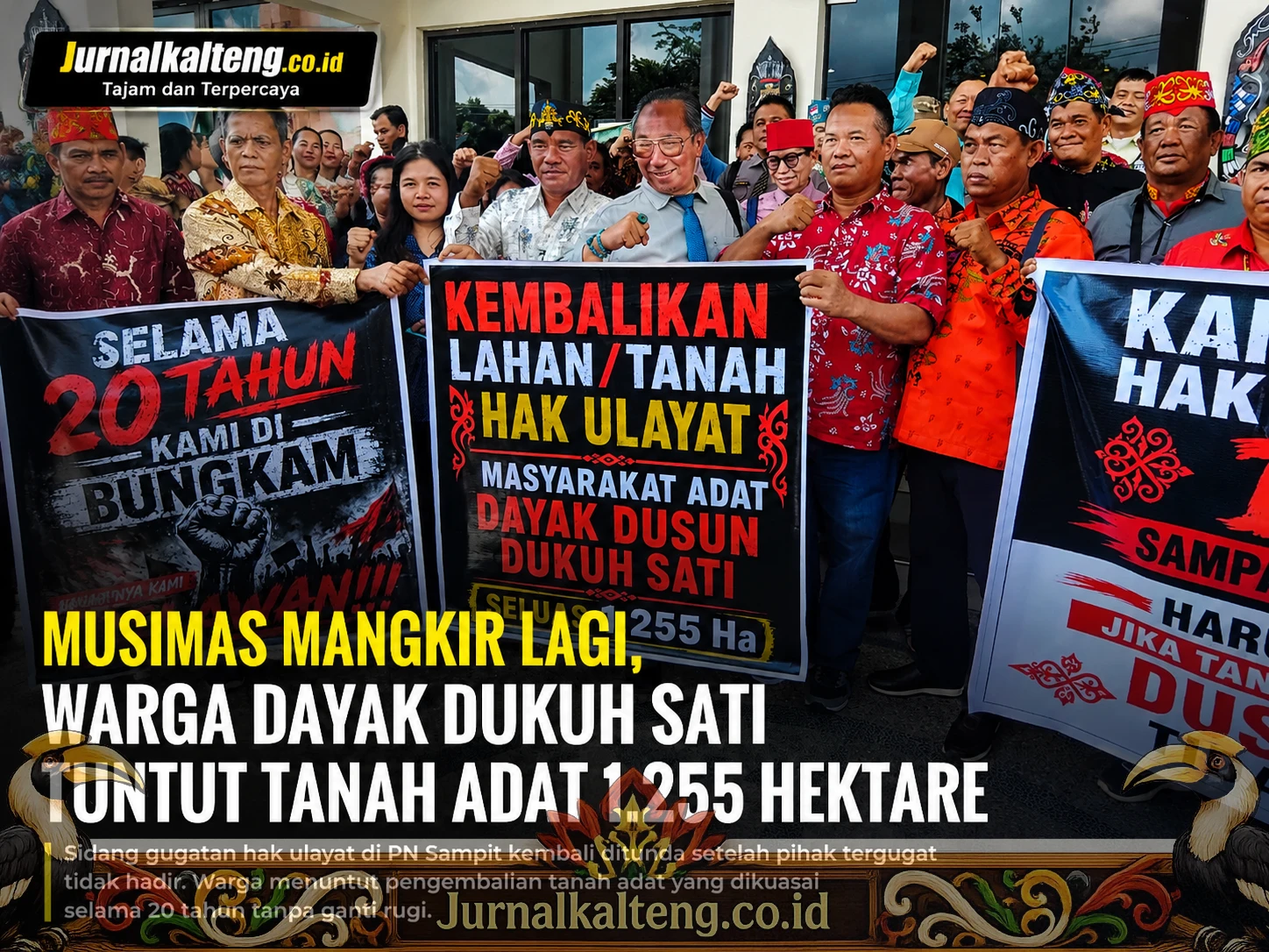 Musimas_Mangkir_Lagi_Warga_Dayak_Dukuh_Sati